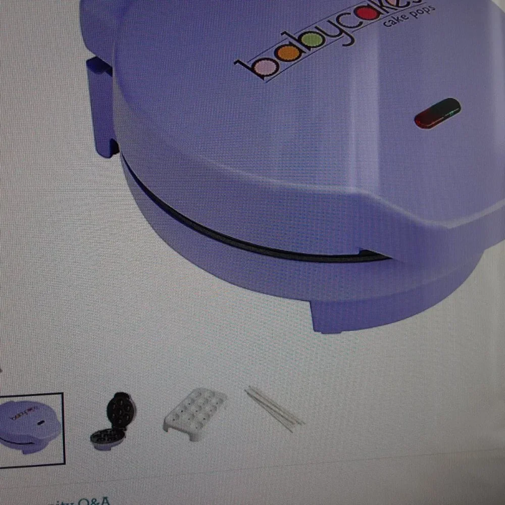 Babycakes Cake Pop Maker- NEW